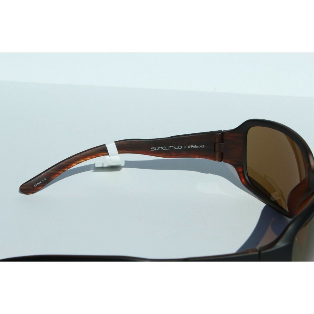 SUNCLOUD Laurel POLARIZED Womens Sunglasses Black/Sienna Mirror NEW - Picture 5 of 7